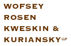 Wofsey, Rosen, Kweskin & Kuriansky LLP