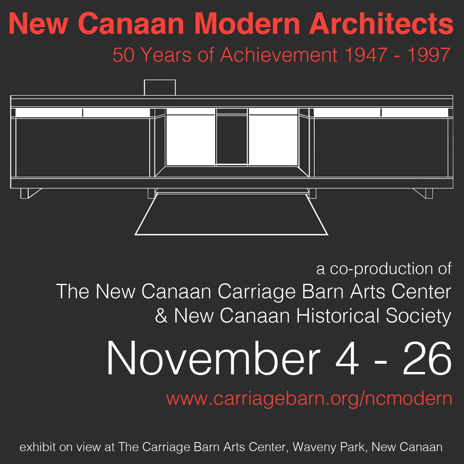 New Canaan Modern Architects 50 Years Of Achievement 1947 1997