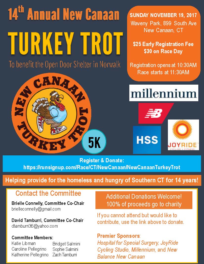 14th Annual New Canaan Turkey Trot New Canaan Chamber