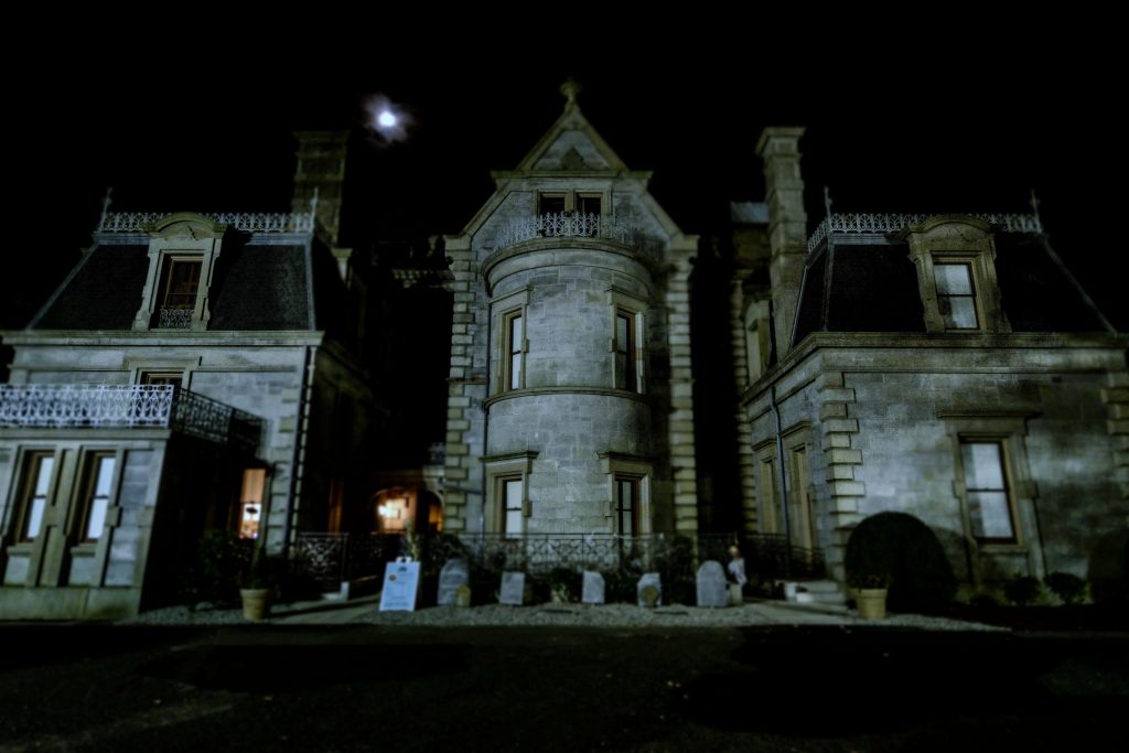 Image result for halloween mansion